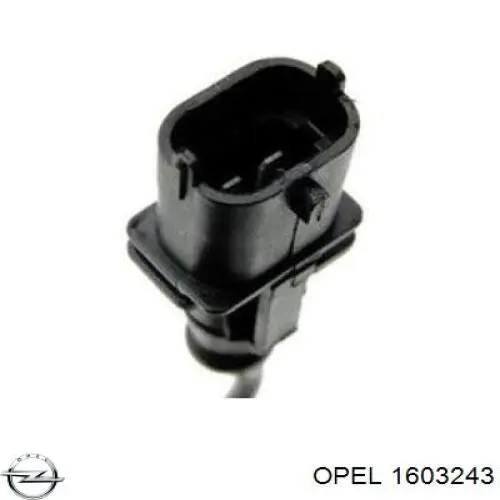 1603243 Opel cubo de rueda delantero