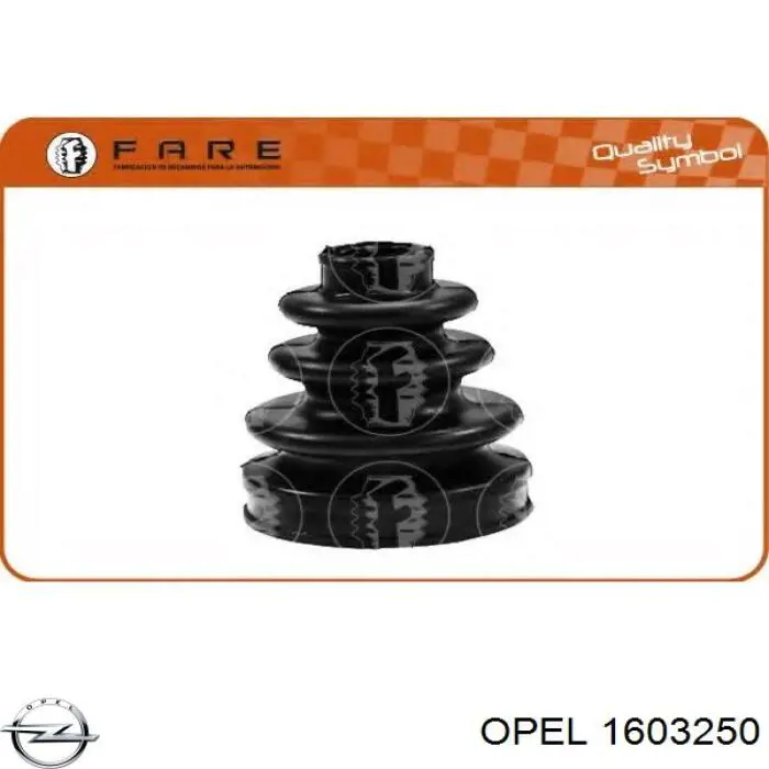 Fuelle transmisión delantero exterior Opel 1603250 precio, desde 9,09 EUR