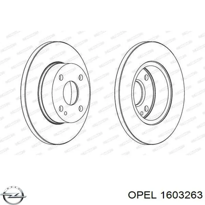 Comprar 1603263 Opel Junta homocinética interna delantera derecha