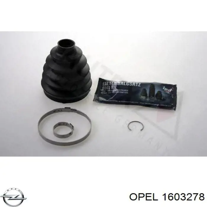 Comprar 1603278 Opel Fuelle de palier delantero exterior