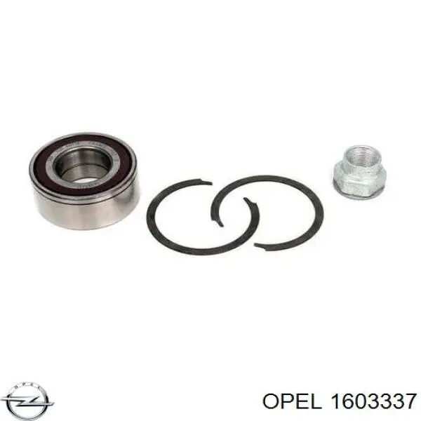 1603337 Opel cojinete de rueda delantero