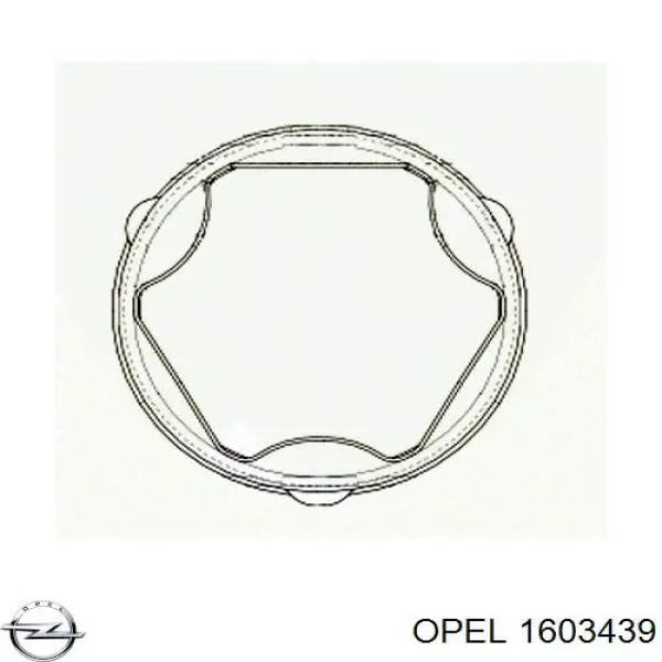 Fuelle transmisión delantero exterior Opel 1603439 precio, desde 10,61 EUR