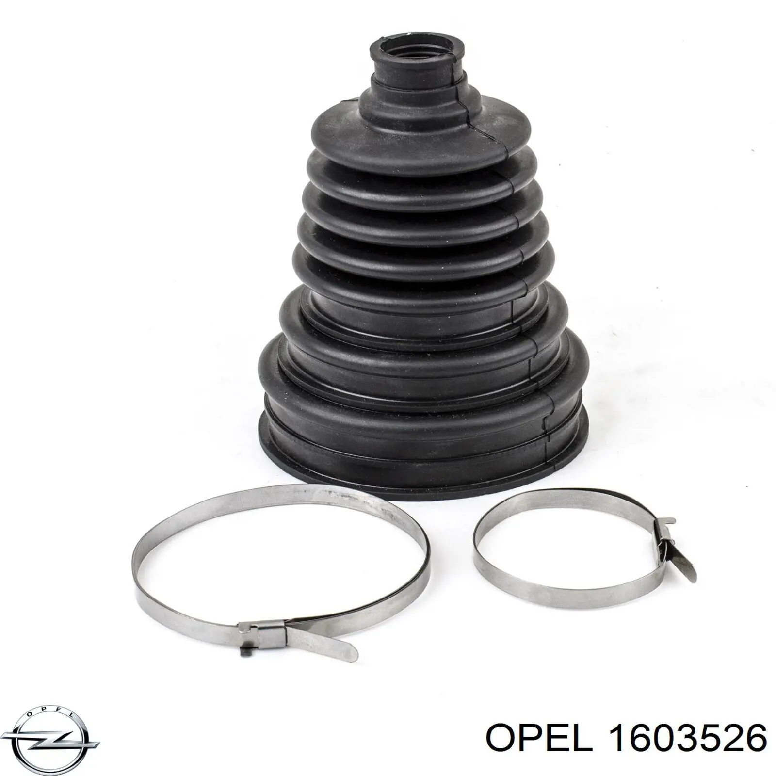 1603526 Opel fuelle, árbol de transmisión delantero exterior