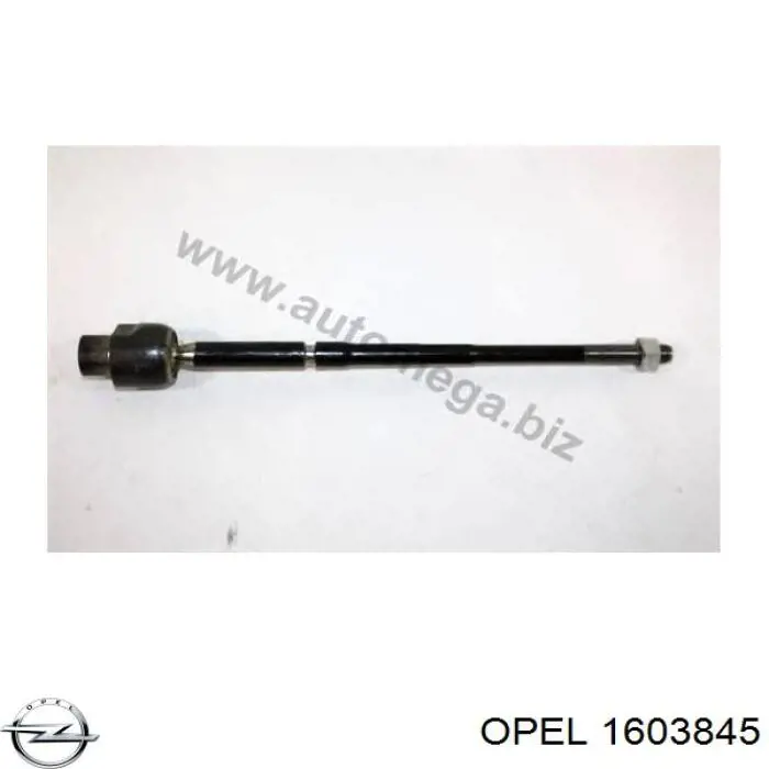 1603845 Opel barra de acoplamiento