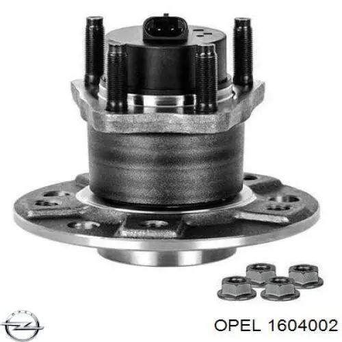 Buje de rueda Opel 1604002 precio, desde 78,50 EUR