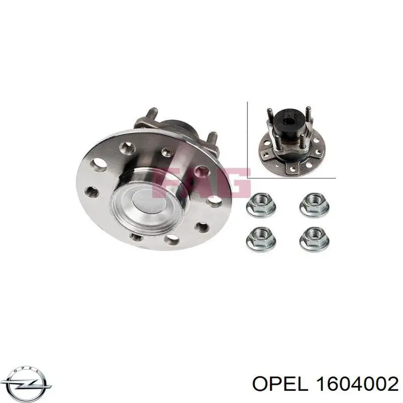 Buje Opel 1604002