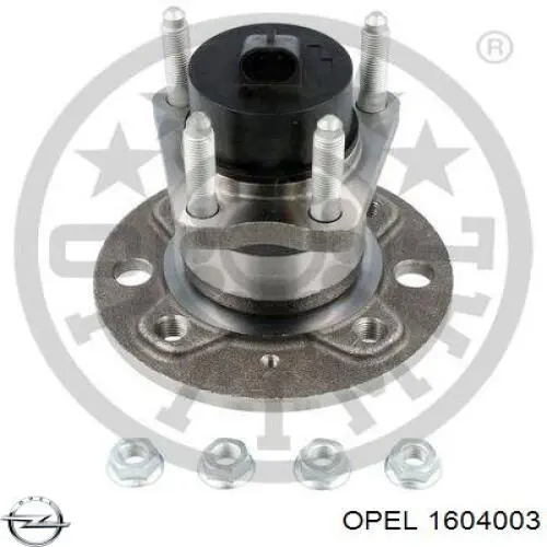 Comprar 1604003 Opel Cubo de rueda, Eje trasero