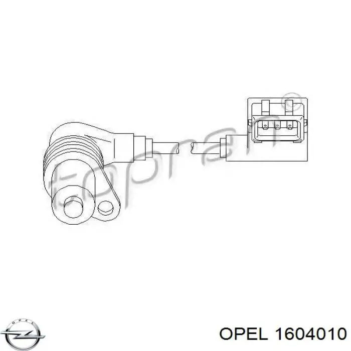 1604010 Opel junta homocinética exterior delantera