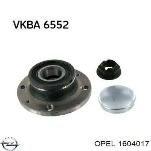 Buje de rueda Opel 1604017 precio, desde 46,66 EUR