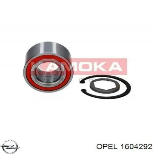 Cojinete de cubo Opel 1604292