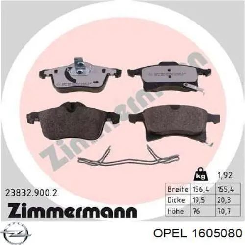 Pastillas de freno delanteras Opel Corsa X12