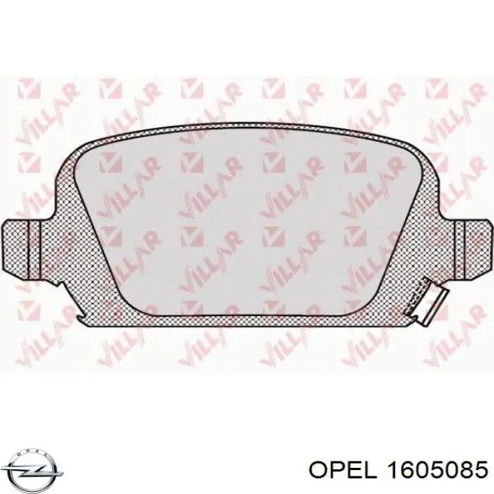 Pastillas traseras de freno Opel 1605085 precio, desde 23,69 EUR