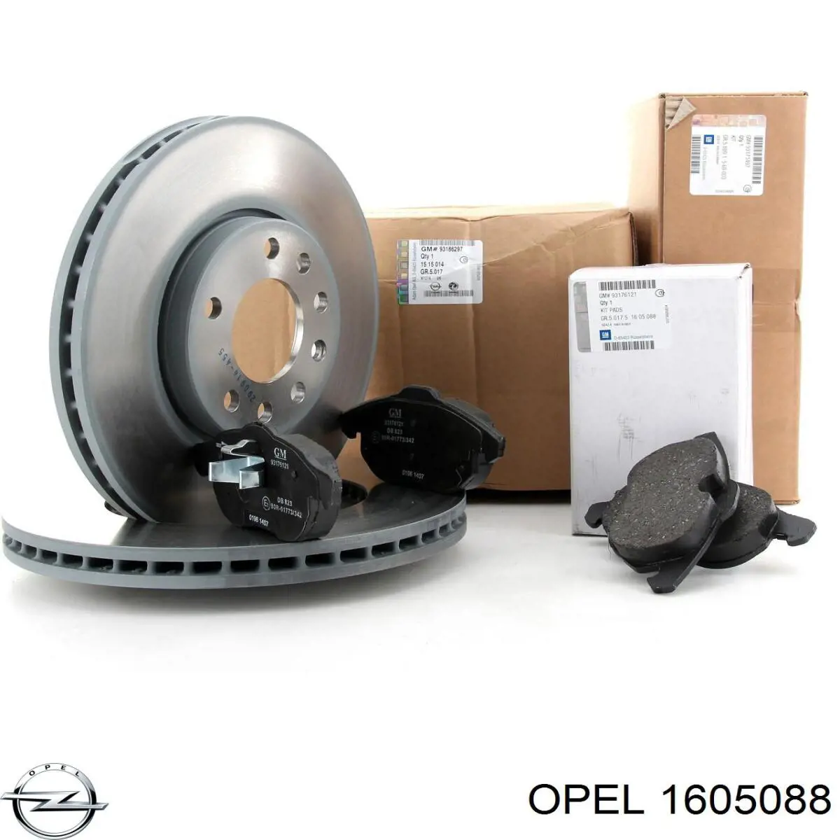 Pastillas de freno delanteras Opel Vectra