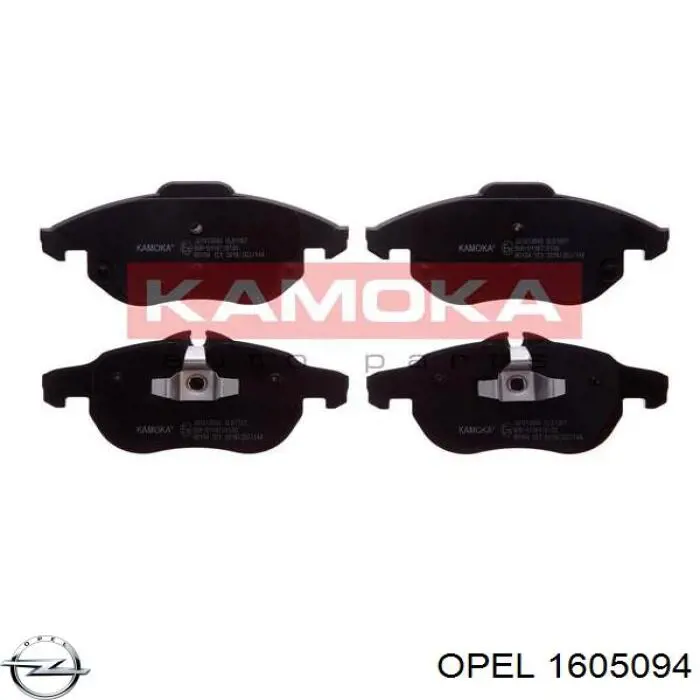 Pastillas de freno delanteras Opel Vectra