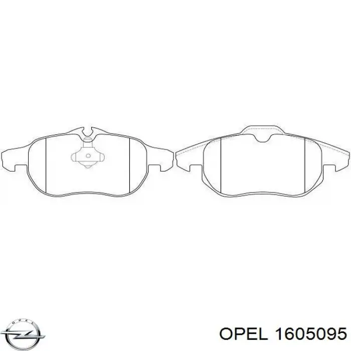 Pastillas de freno delanteras Opel Vectra