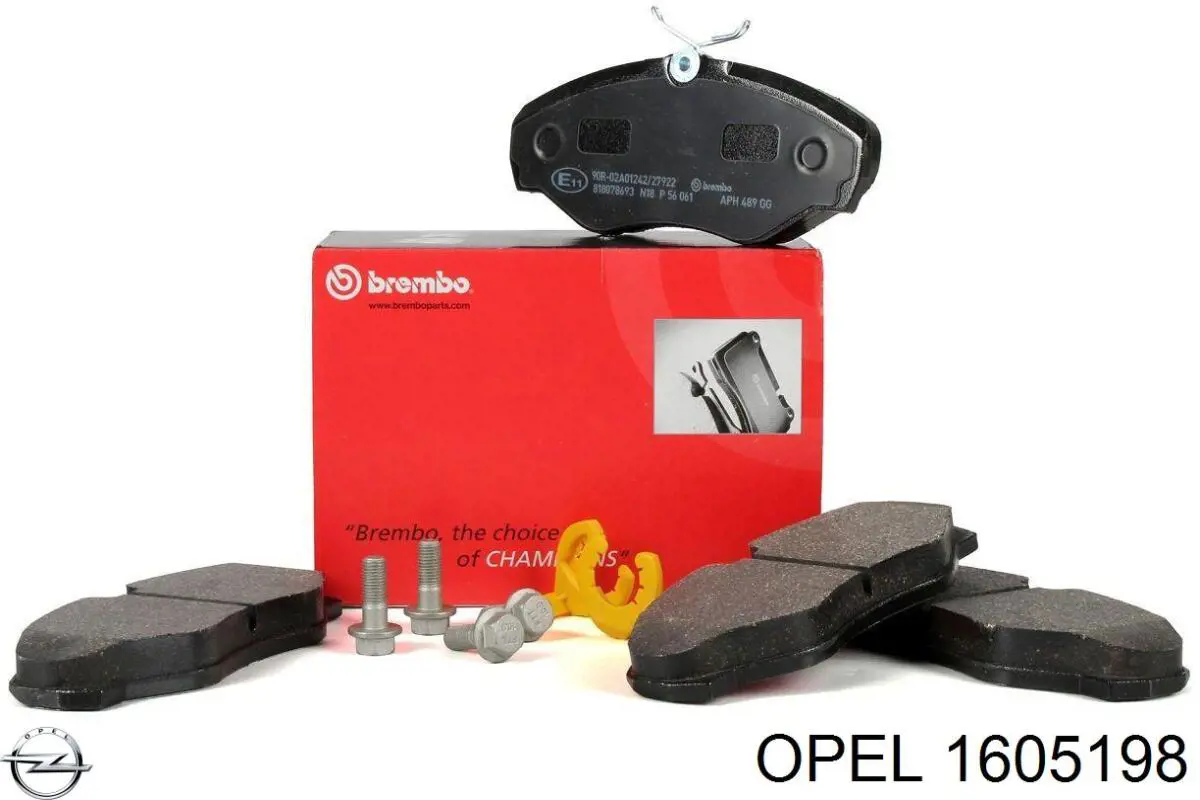 Pastillas de freno delanteras Renault Trafic 2 FL