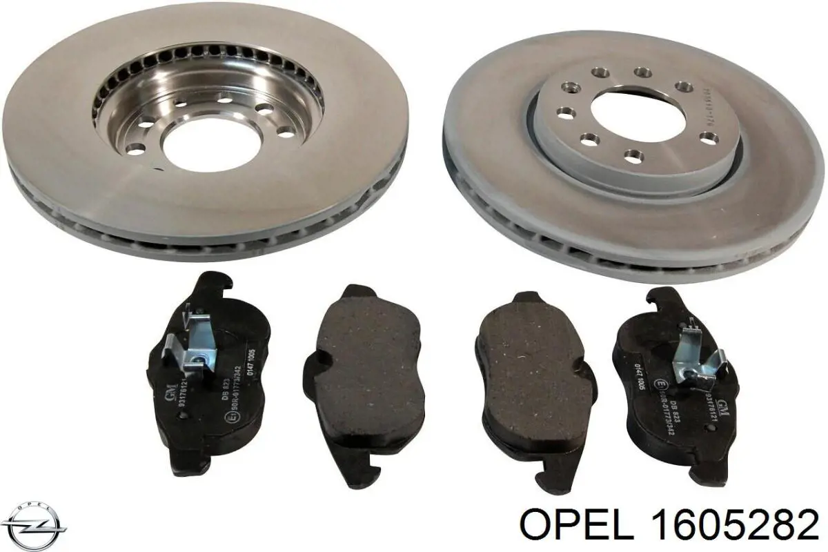 Pastillas de freno delanteras Opel Vectra