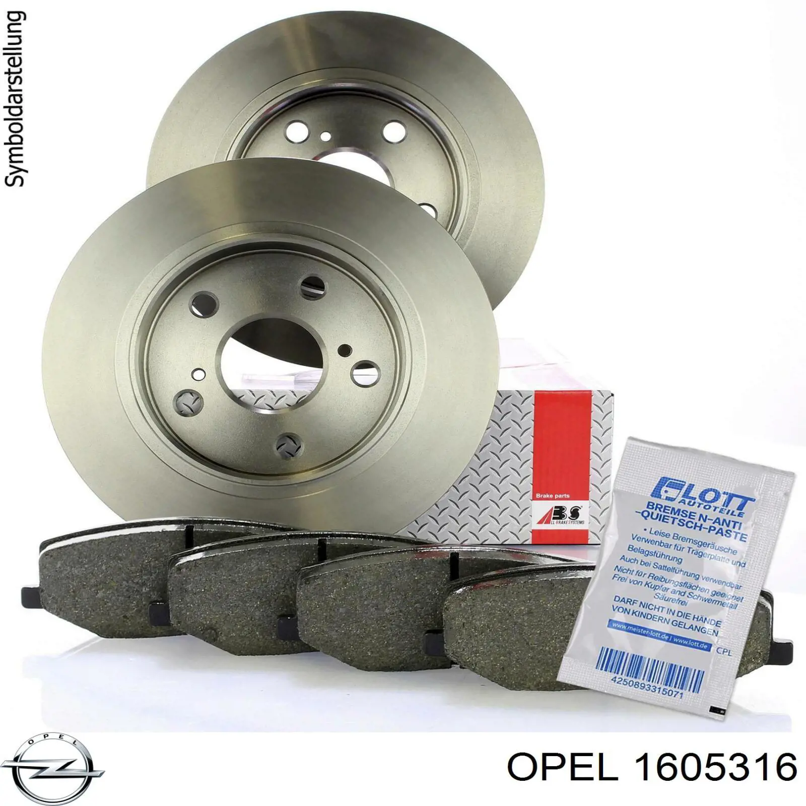 Pastillas de freno delanteras Opel Corsa F08, F68