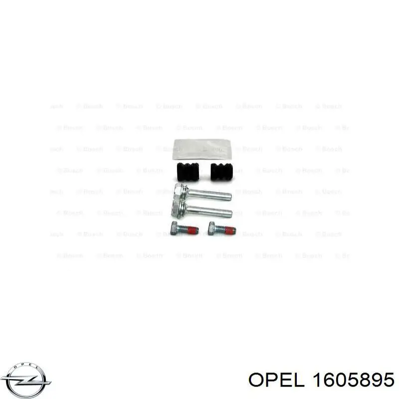 1605895 Opel juego de reparación, pinza de freno trasero