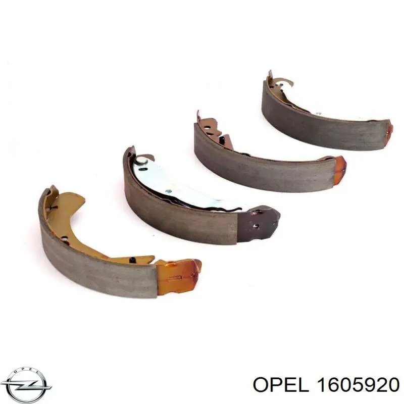 Zapatas de freno de tambor traseras Opel 1605920 precio, desde 27,16 EUR