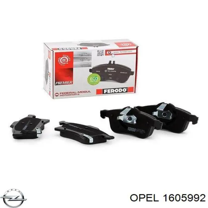 Pastillas de freno delanteras Opel Corsa X12