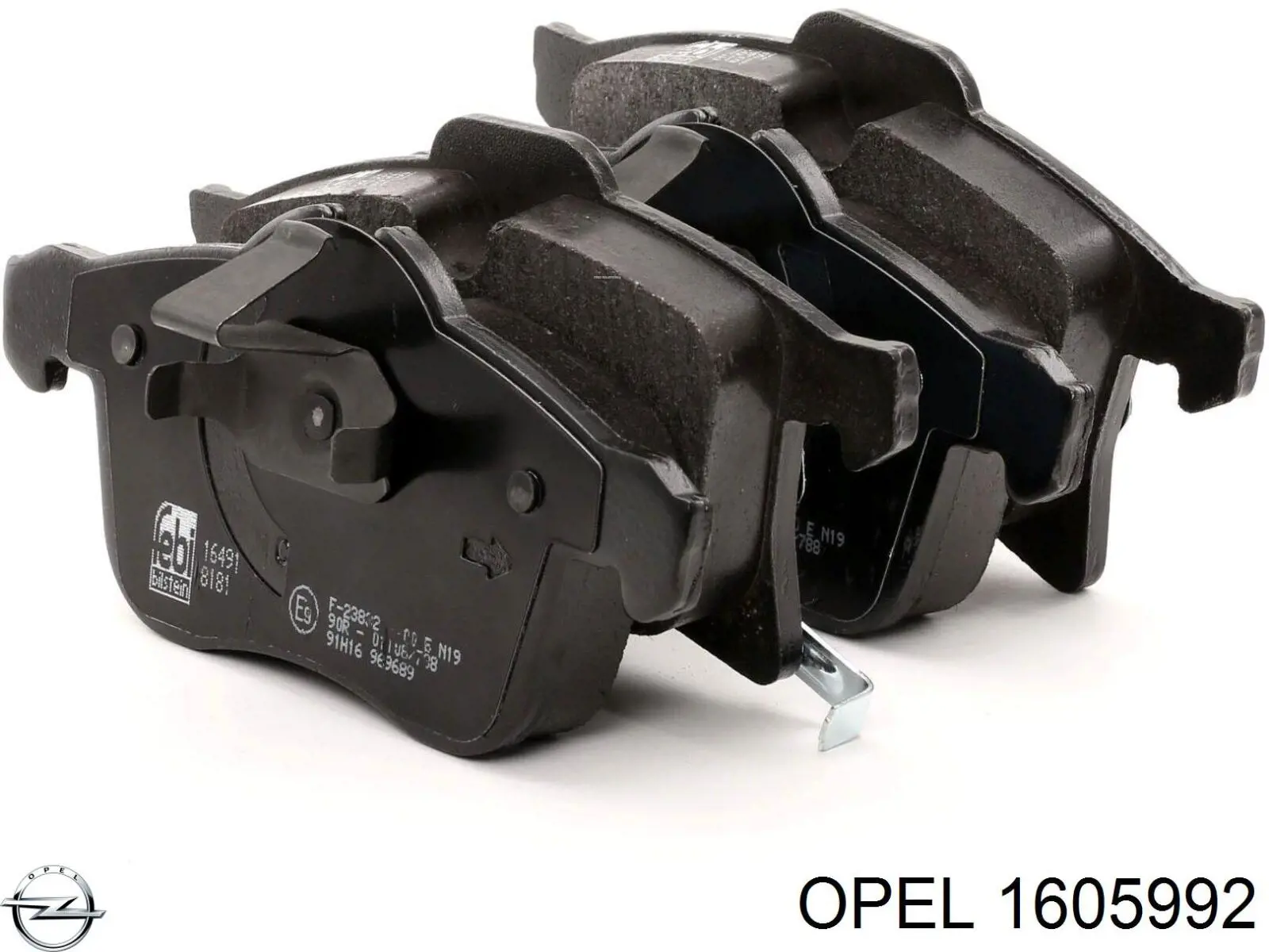 Pastillas de freno delanteras Opel Corsa X12