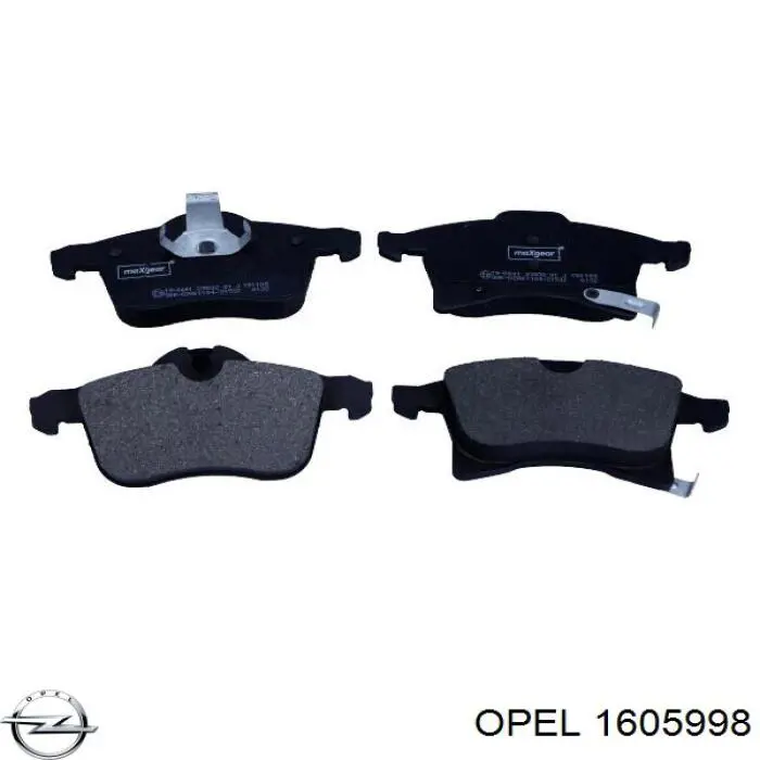 Pastillas de freno delanteras Opel Corsa X12