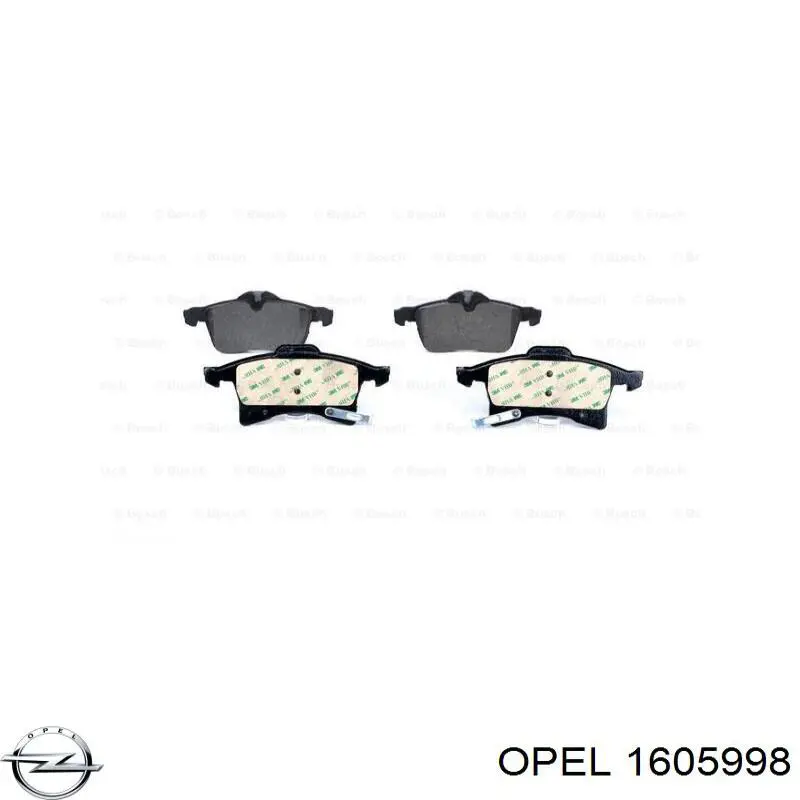 Pastillas de freno delanteras Opel Corsa X12