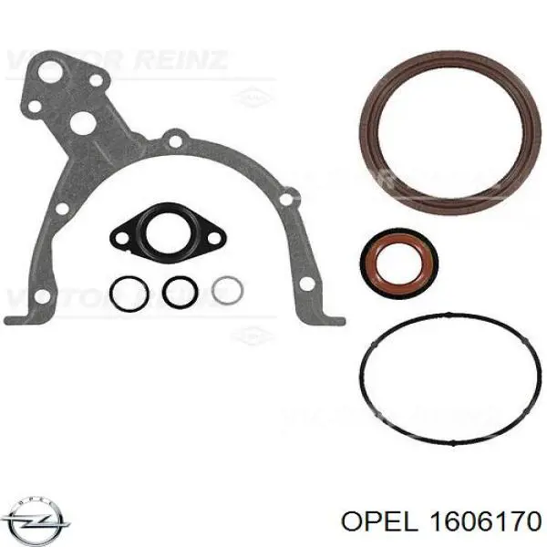 Comprar 1606170 Opel Juego de juntas inferiores del motor