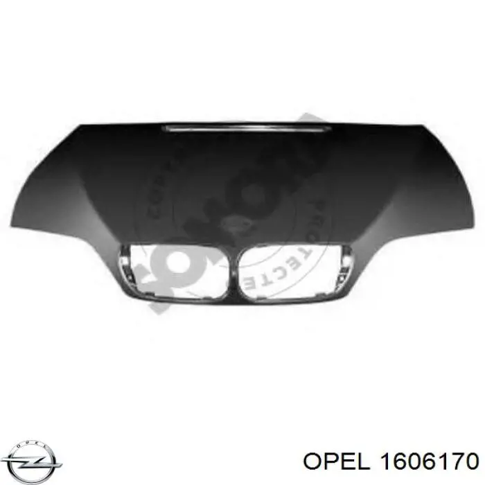 1606170 Opel juego completo de juntas, motor, inferior