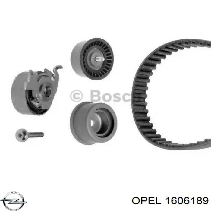 1606189 Opel kit de correa de distribución