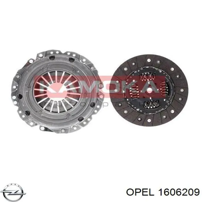 Mecanismo de embrague Opel 1606209 precio, desde 88,64 EUR