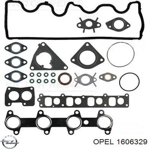 Comprar 1606329 Opel Juego de juntas superiores de motor