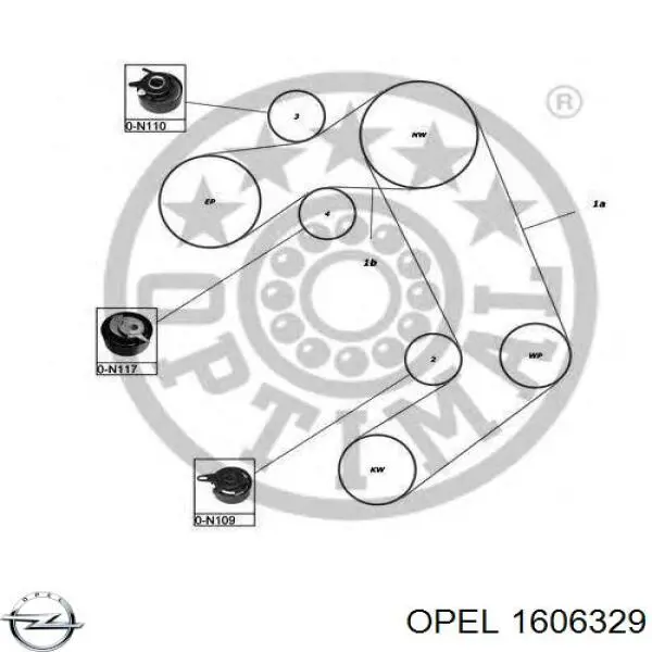 Juego de juntas superiores de motor Opel 1606329 precio, desde 40,20 EUR