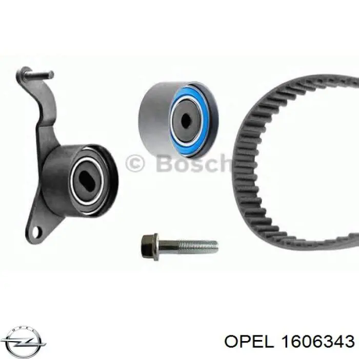 1606343 Opel kit correa de distribución