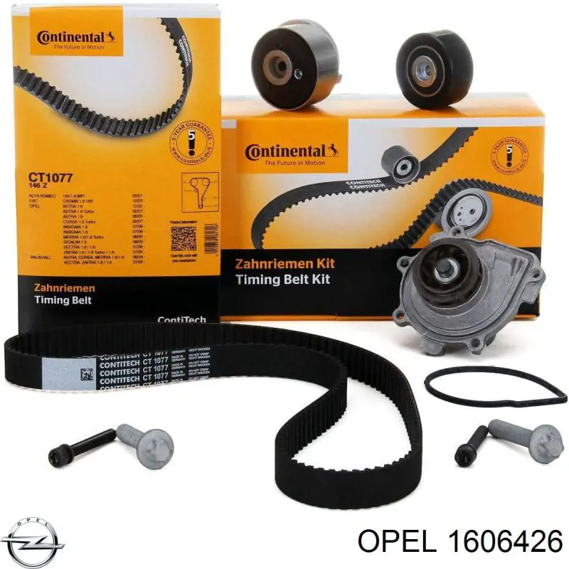 1606426 Opel kit de correa de distribución