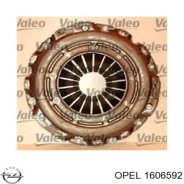 1606592 Opel Embrague motor