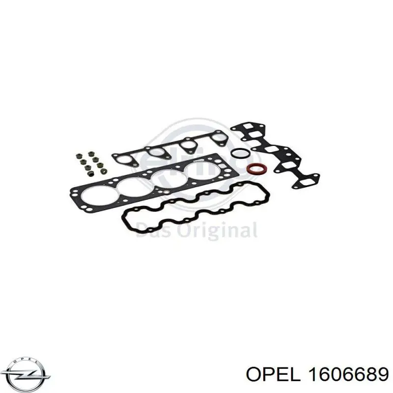 1606689 Opel juego de juntas de motor, completo, superior