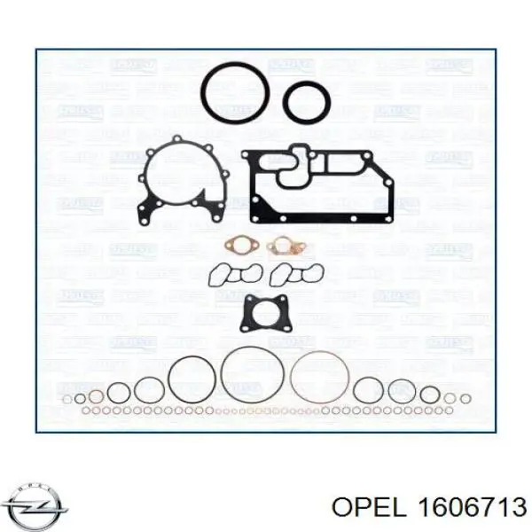 1606713 Opel juego de juntas de motor, completo, superior