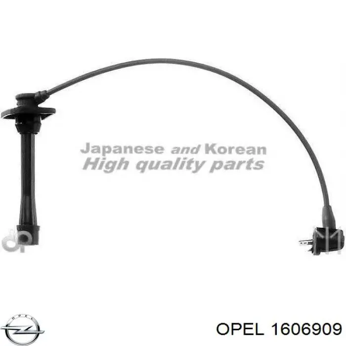 1606909 Opel kit de embrague (3 partes)