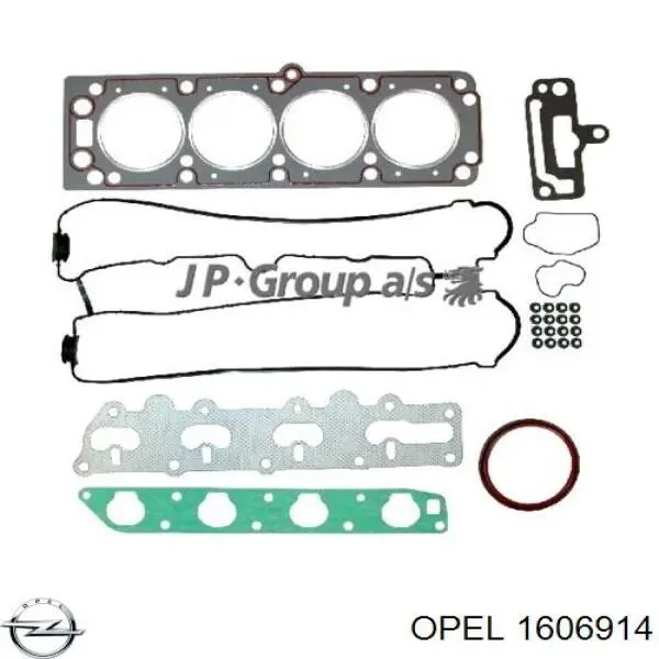 1606914 Opel juego de juntas de motor, completo, superior