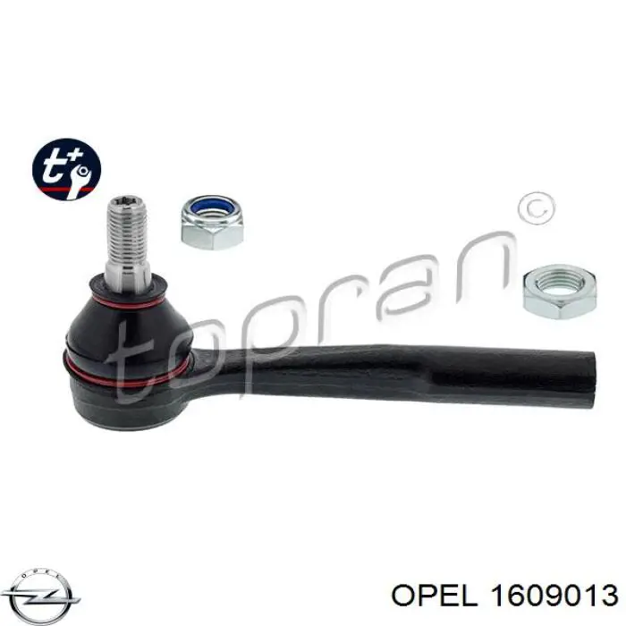 1609013 Opel rótula barra de acoplamiento exterior