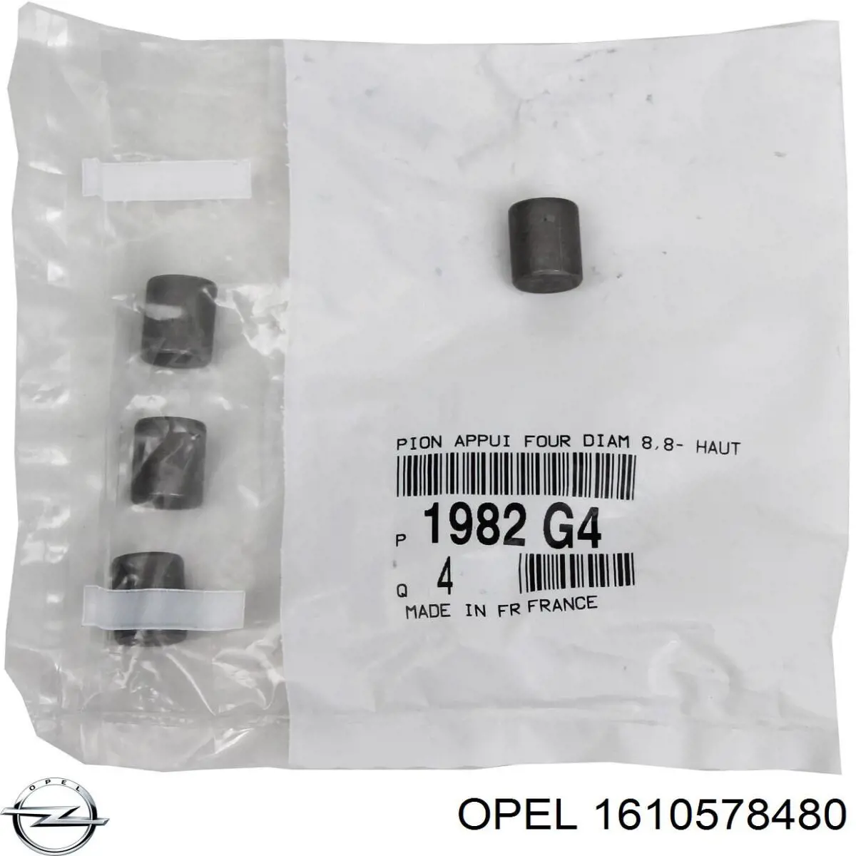 Inyector 1610578480 Peugeot/Citroen