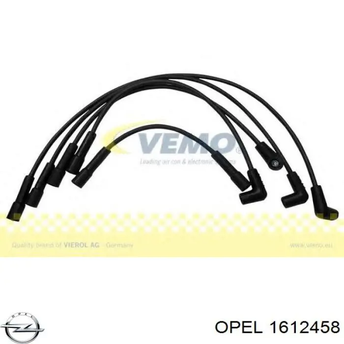 1612458 Opel juego de cables de encendido