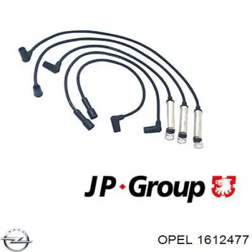 Juego de cables de bujias Opel 1612477