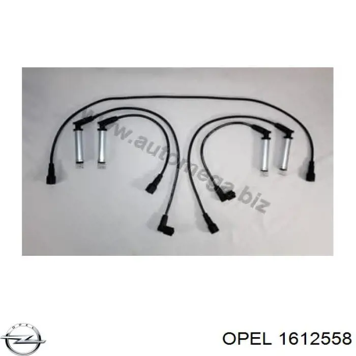 1612558 Opel cables de bujías