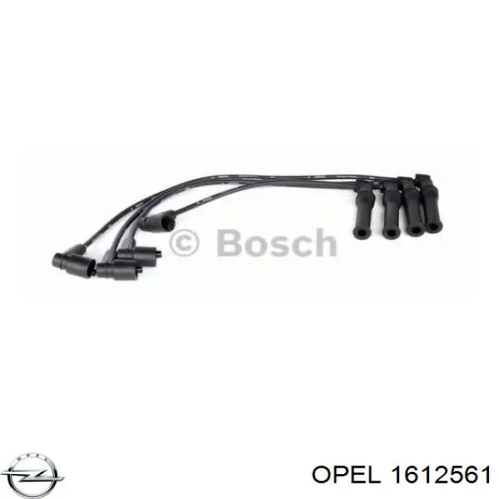 1612561 Opel juego de cables de encendido