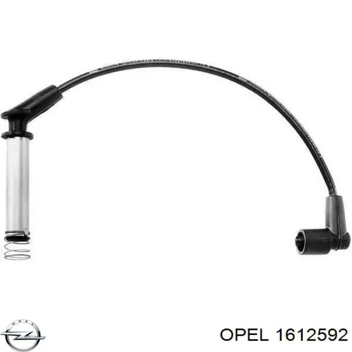 1612592 Opel juego de cables de encendido