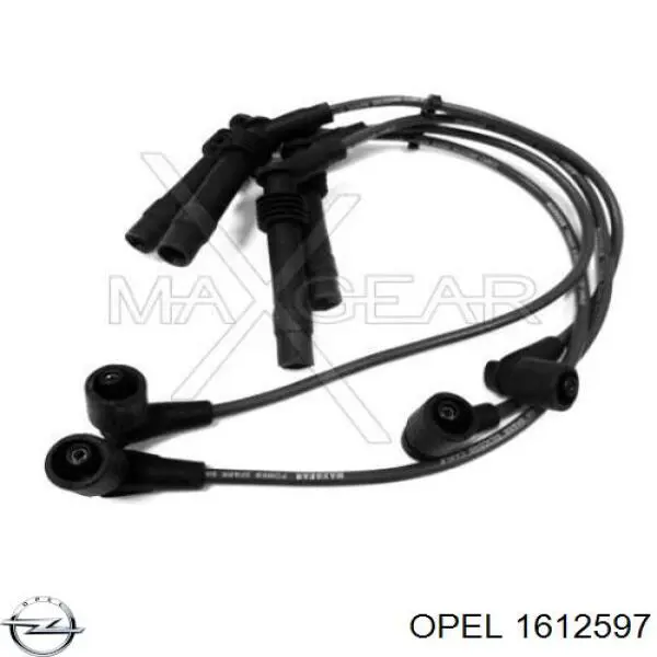 1612597 Opel cables de bujías