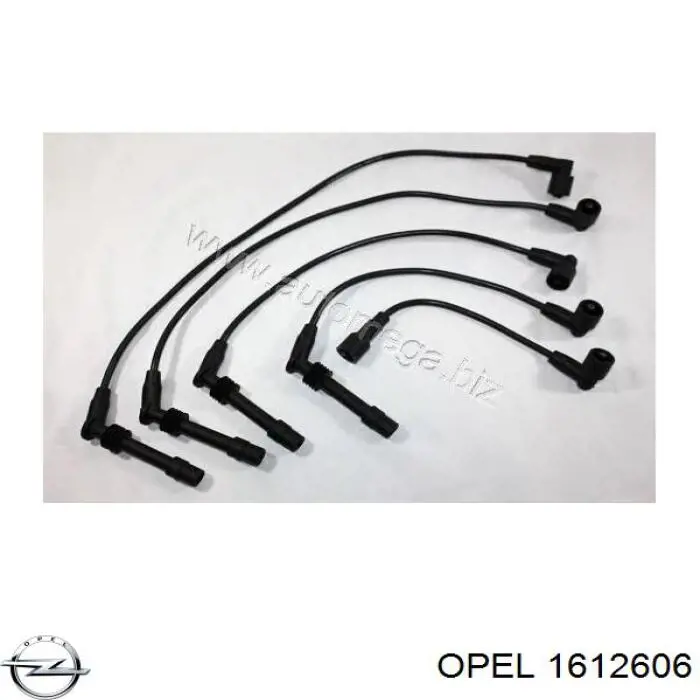 1612606 Opel juego de cables de encendido